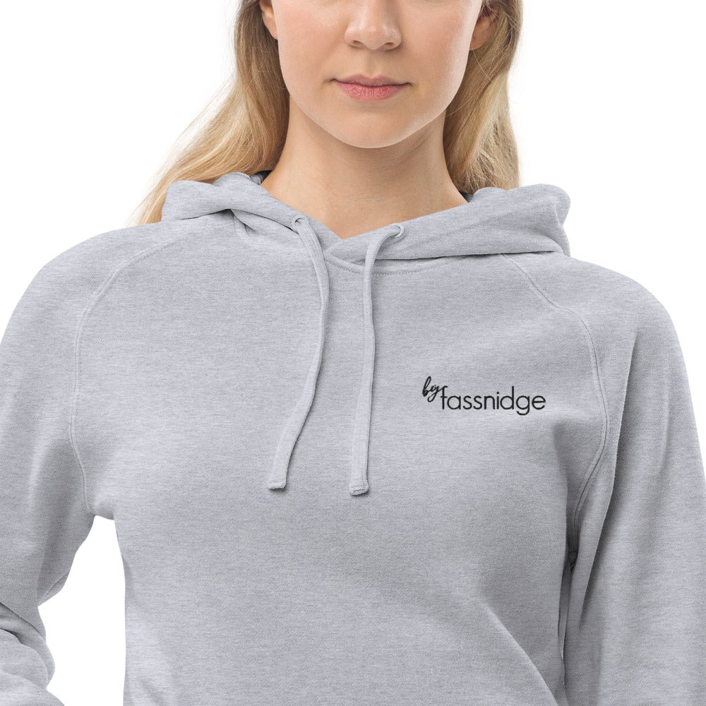 by fassnidge white marle hoodie | by fassnidge